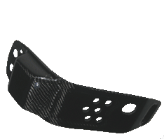 Carbon Skid plate with liquide chamber